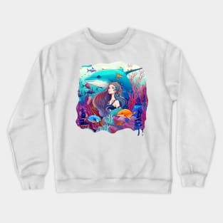 Marine Life Crewneck Sweatshirt